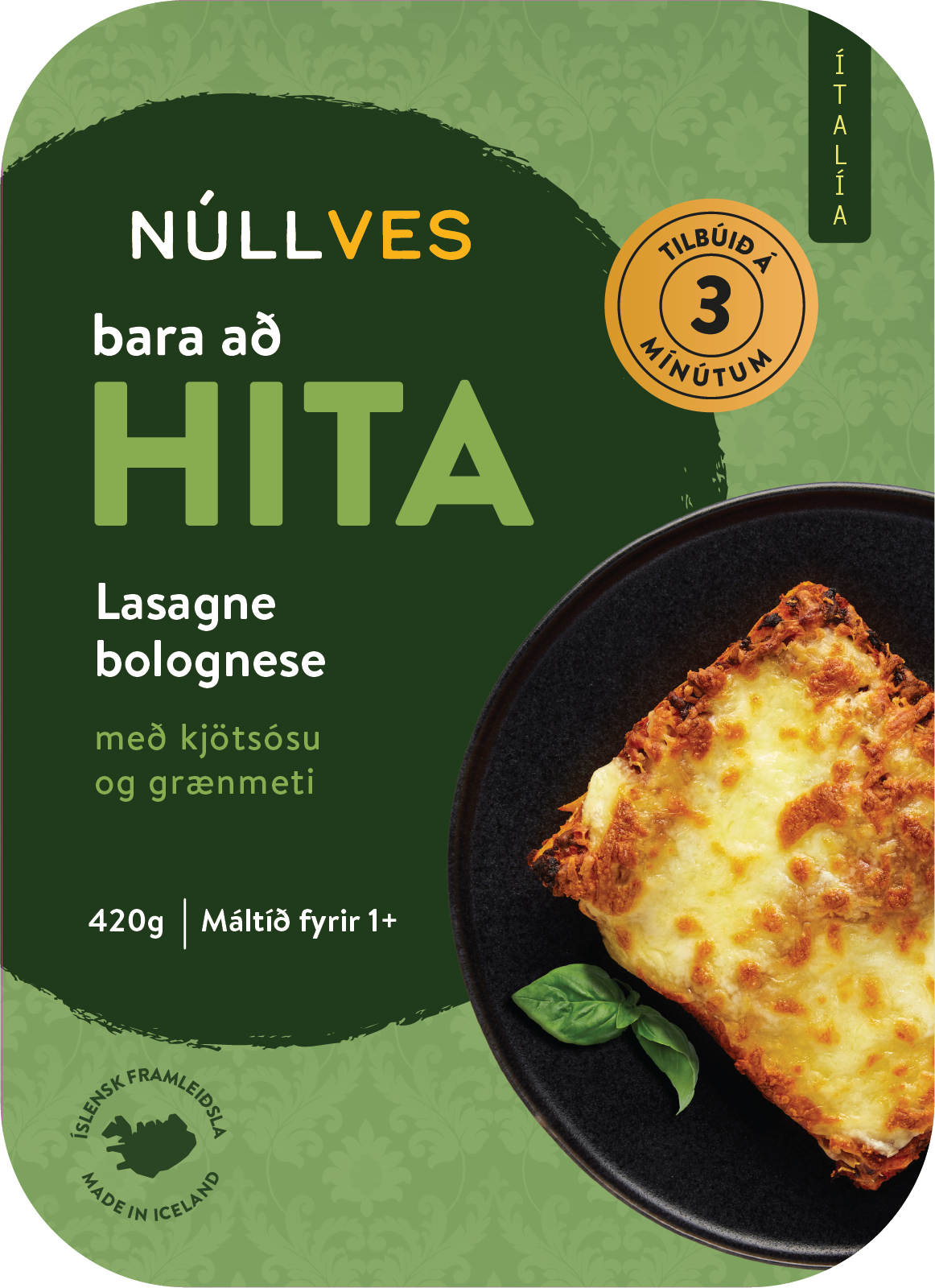 Núllves - Lasagne bolognese