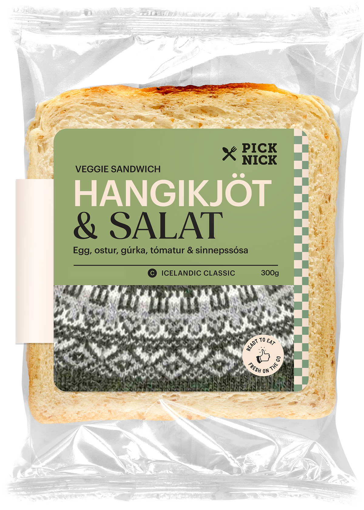 Pick Nick Samloka, Hangikjöt & Salat