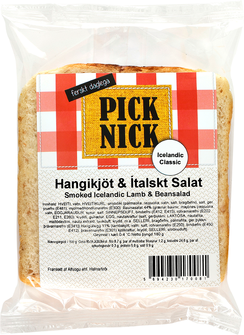 Pick Nick Samloka, Hangikjöt &amp; Salat