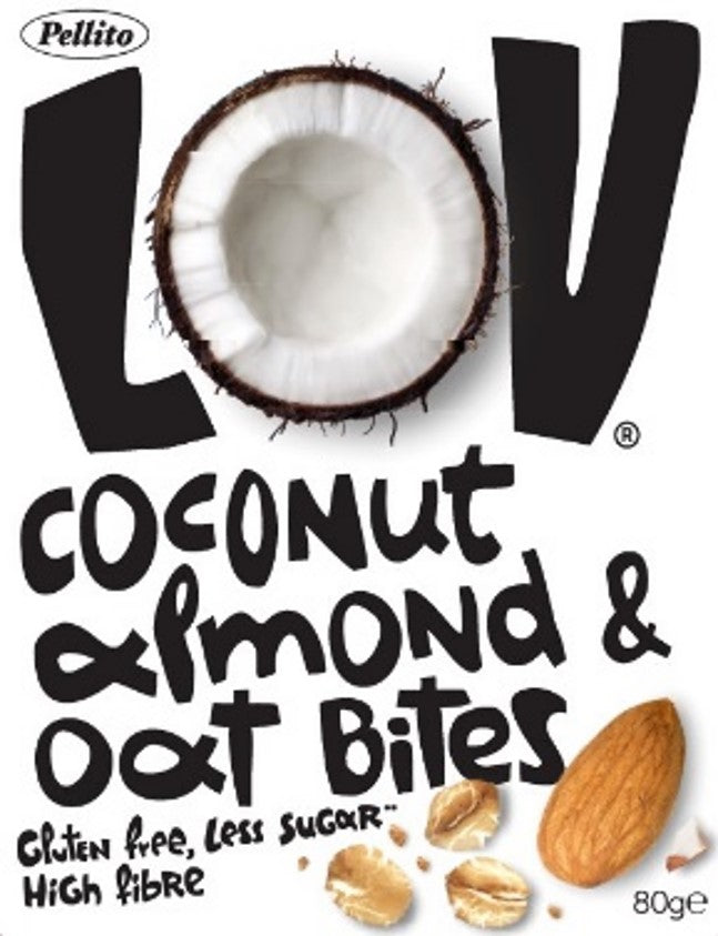 LOV Coconut Almond &amp; Oat  Bites