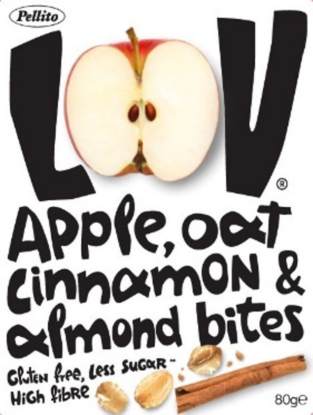 LOV Apple Oat Cinnamon &amp; Almond Bites