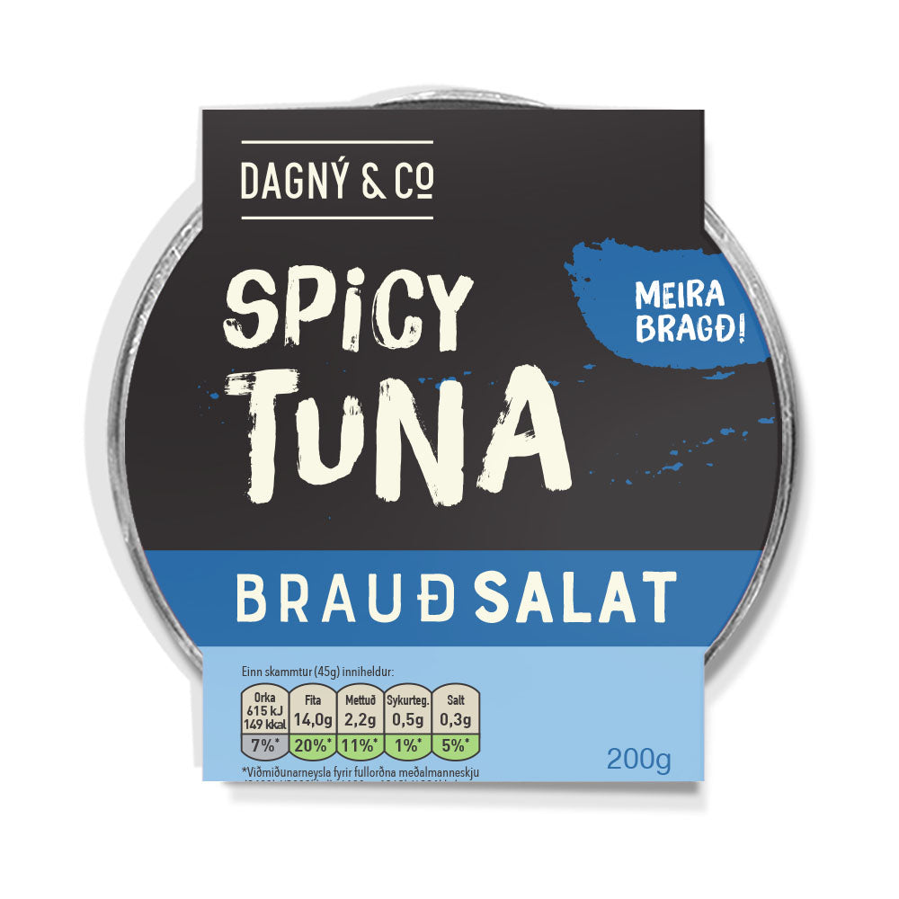 Spicy tuna brauðsalat